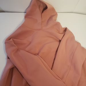 Uniqlo Pink Plus Size Pink Hoodie XXL Sweater Casual